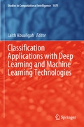 Cover: Classification Applications with Deep Learning and Machine Learning Technologies - Springer
