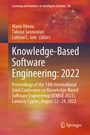 Cover: Knowledge-Based Software Engineering: 2022 - Springer