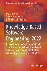 Enlarge image Cover: Knowledge-Based Software Engineering: 2022 - Springer