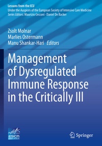 Abbildung von: Management of Dysregulated Immune Response in the Critically Ill - Springer