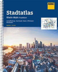 Abbildung von: ADAC Stadtatlas Rhein-Main, Frankfurt 1:20.000 - ADAC Kartografie ein Imprint von MAIRDUMONT