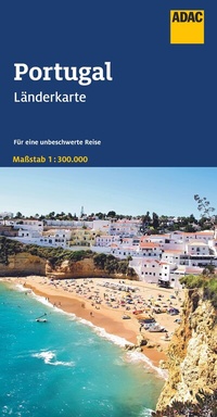 Abbildung von: ADAC Länderkarte Portugal 1:300.000 - ADAC Kartografie ein Imprint von MAIRDUMONT