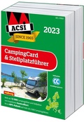 Cover: ACSI CampingCard & Stellplatzf&uuml;hrer 2023 - Hallwag