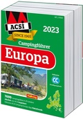 Cover: ACSI Campingf&uuml;hrer Europa 2023 - Hallwag