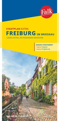 Abbildung von: Falk Stadtplan Extra Freiburg 1:17.500 - Falk ein Imprint von MAIRDUMONT