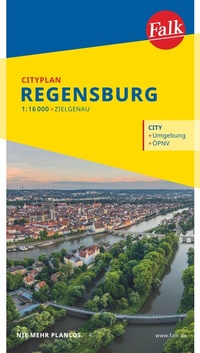 Abbildung von: Falk Cityplan Regensburg 1:16.000 - Falk ein Imprint von MAIRDUMONT