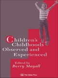 Cover: Children's Childhoods - Routledge