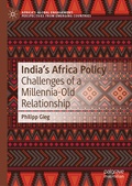 Cover: India's Africa Policy - Palgrave Macmillan
