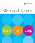 Cover: Microsoft Teams Step by Step - Addison Wesley