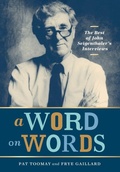 Cover: A Word on Words - Vanderbilt University Press