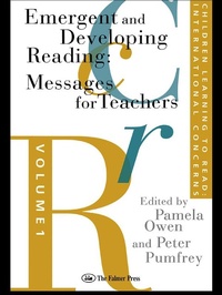 Enlarge image Cover: Children Learning To Read: International Concerns - Routledge