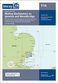 Cover: Y16 Walton Backwaters to Ipswich and Woodbridge, Imray Chart - Imray, Laurie, Norie & Wilson Ltd