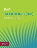 Cover: Taxation 3 (Republic of Ireland) 2022-2023 - Chartered Accountants Ireland