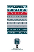 Cover: Researching education policy - Routledge
