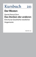 Cover: Das Denken der anderen - Kursbuch Kulturstiftung gGmbH