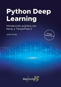 Cover: Python Deep Learning : introducción práctica con Keras y TensorFlow 2 - Marcombo