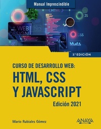 Abbildung von: Curso de desarrollo web : HTML, CSS y JavaScript - Anaya Multimedia