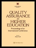 Cover: Quality Assurance In Higher Education - Routledge