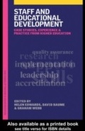 Cover: Staff and Educational Development - Routledge