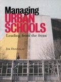 Cover: Managing Urban Schools - Routledge