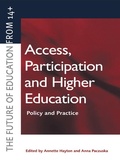 Cover: Access, Participation and Higher Education - Routledge