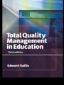 Cover: Total Quality Management in Education - Routledge