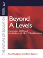 Cover: Beyond A-levels - Routledge
