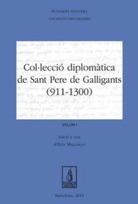 Abbildung von: Col·lecció diplomàtica de Sant Pere de Galligants (911-1300) - Pagès Editors, S.L.