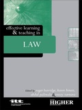 Cover: Effective Learning and Teaching in Law - Routledge