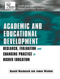 Enlarge image Cover: Academic and Educational Development - Routledge