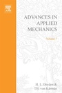 Cover: Advances in Applied Mechanics - Academic Press
