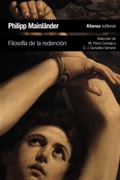 Cover: Filosof&iacute;a de la redenci&oacute;n - Alianza Editorial