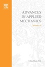 Cover: Advances in Applied Mechanics - Academic Press