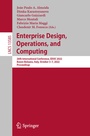 Cover: Enterprise Design, Operations, and Computing - Springer