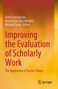 Enlarge image Cover: Improving the Evaluation of Scholarly Work - Springer