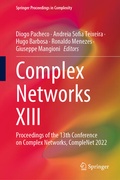 Cover: Complex Networks XIII - Springer