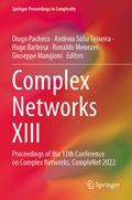 Cover: Complex Networks XIII - Springer