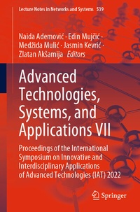Enlarge image Cover: Advanced Technologies, Systems, and Applications VII - Springer