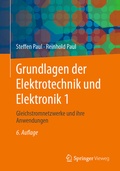 Cover: Grundlagen der Elektrotechnik und Elektronik 1 - Springer Vieweg