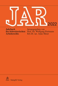 Enlarge image Cover: JAR 2022 - Stämpfli Verlag