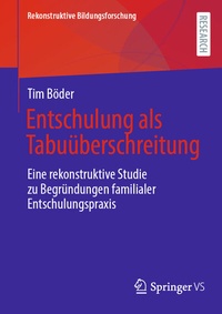 Abbildung von: Entschulung als Tabuüberschreitung - Springer VS