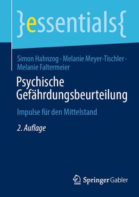 Abbildung von: Psychische Gefährdungsbeurteilung - Springer Gabler