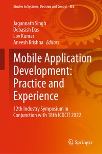 Enlarge image Cover: Mobile Application Development: Practice and Experience - Springer