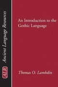 Cover: An Introduction to the Gothic Language - Wipf & Stock Publishers