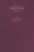 Cover: Advances in Applied Mechanics - Academic Press