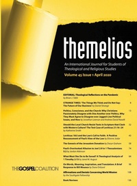 Enlarge image Cover: Themelios, Volume 45, Issue 1 - Wipf & Stock Publishers