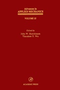 Cover: Advances in Applied Mechanics - Academic Press
