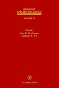 Cover: Advances in Applied Mechanics - Academic Press