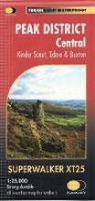 Cover: Peak District Central - Harvey Map Services Ltd