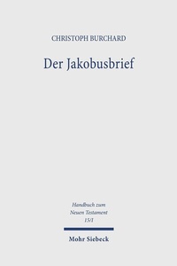 Abbildung von: Der Jakobusbrief - Mohr Siebeck